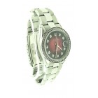 Rolex Oyster Perpetual Date Stainless Steel Wine-Red Dial 34mm Automatic watch